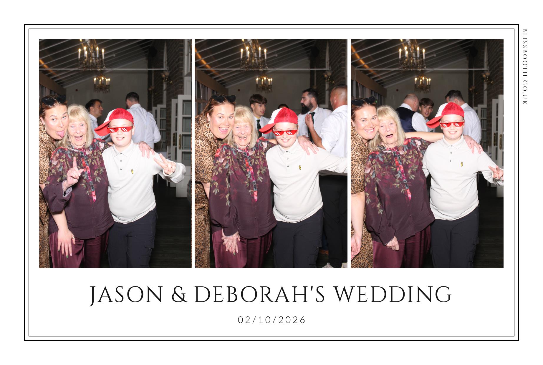 Jason and Deborah | View more photos from the event at gallery.blissbooth.co.uk/u/BlissBooth/Jason-and-Deborah