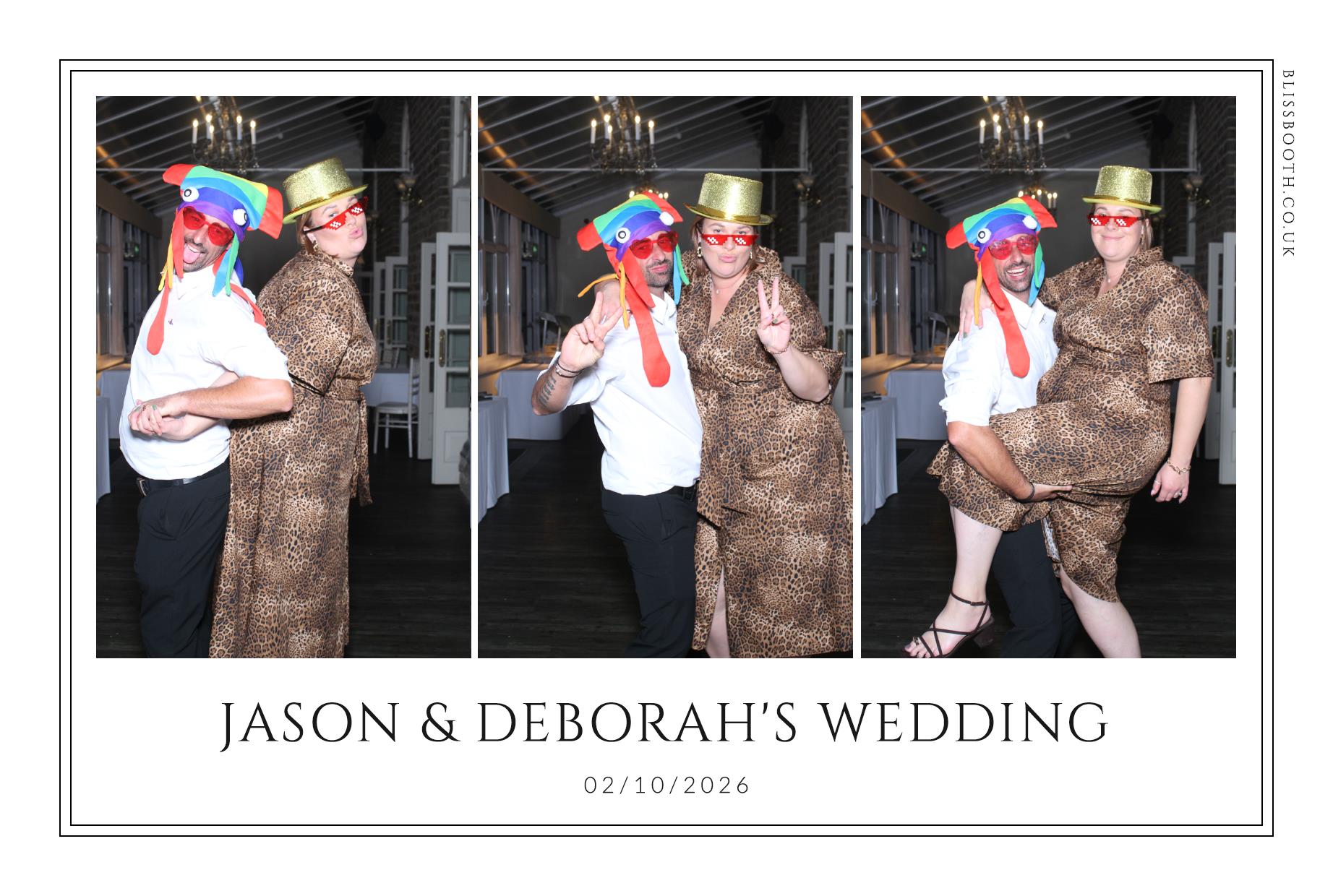 Jason and Deborah | View more photos from the event at gallery.blissbooth.co.uk/u/BlissBooth/Jason-and-Deborah