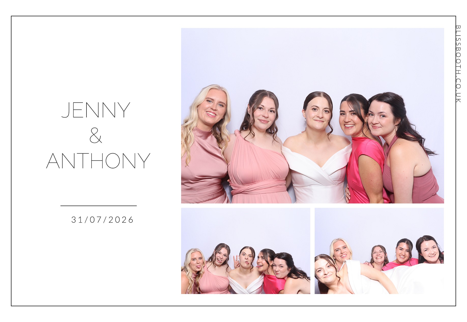 Jenny and Anthony | View more photos from the event at gallery.blissbooth.co.uk/u/BlissBooth/Jenny-and-Anthony
