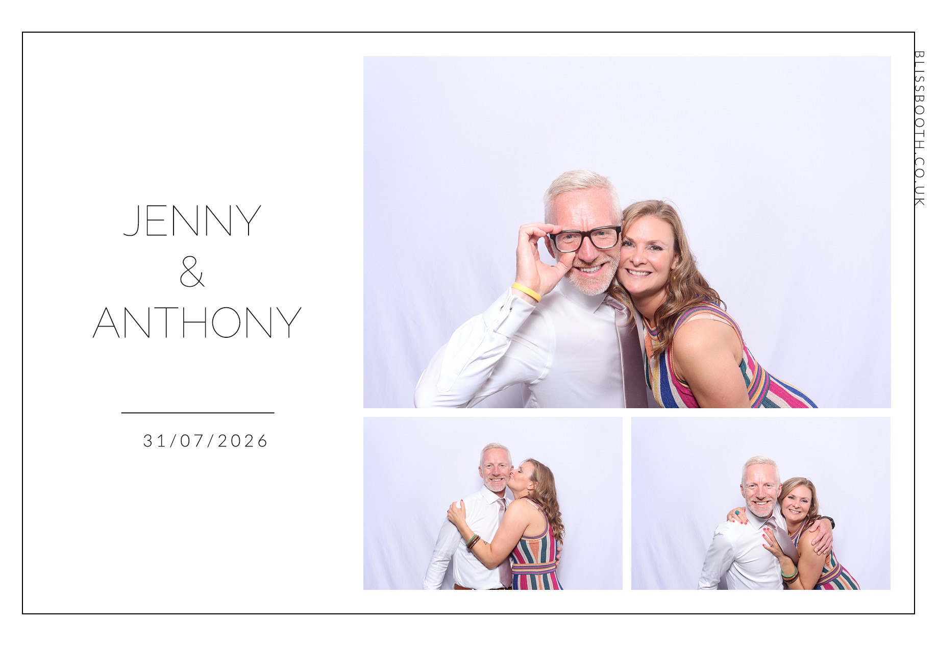 Jenny and Anthony | View more photos from the event at gallery.blissbooth.co.uk/u/BlissBooth/Jenny-and-Anthony