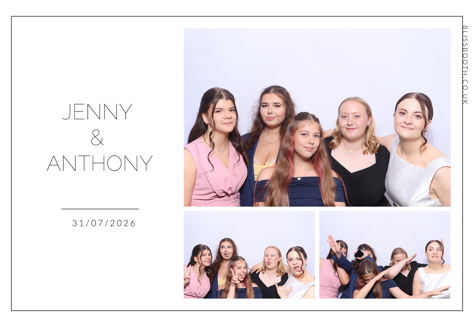 Jenny and Anthony | View more photos from the event at gallery.blissbooth.co.uk/u/BlissBooth/Jenny-and-Anthony