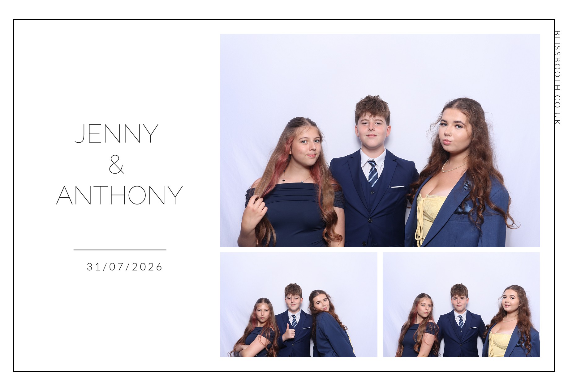 Jenny and Anthony | View more photos from the event at gallery.blissbooth.co.uk/u/BlissBooth/Jenny-and-Anthony
