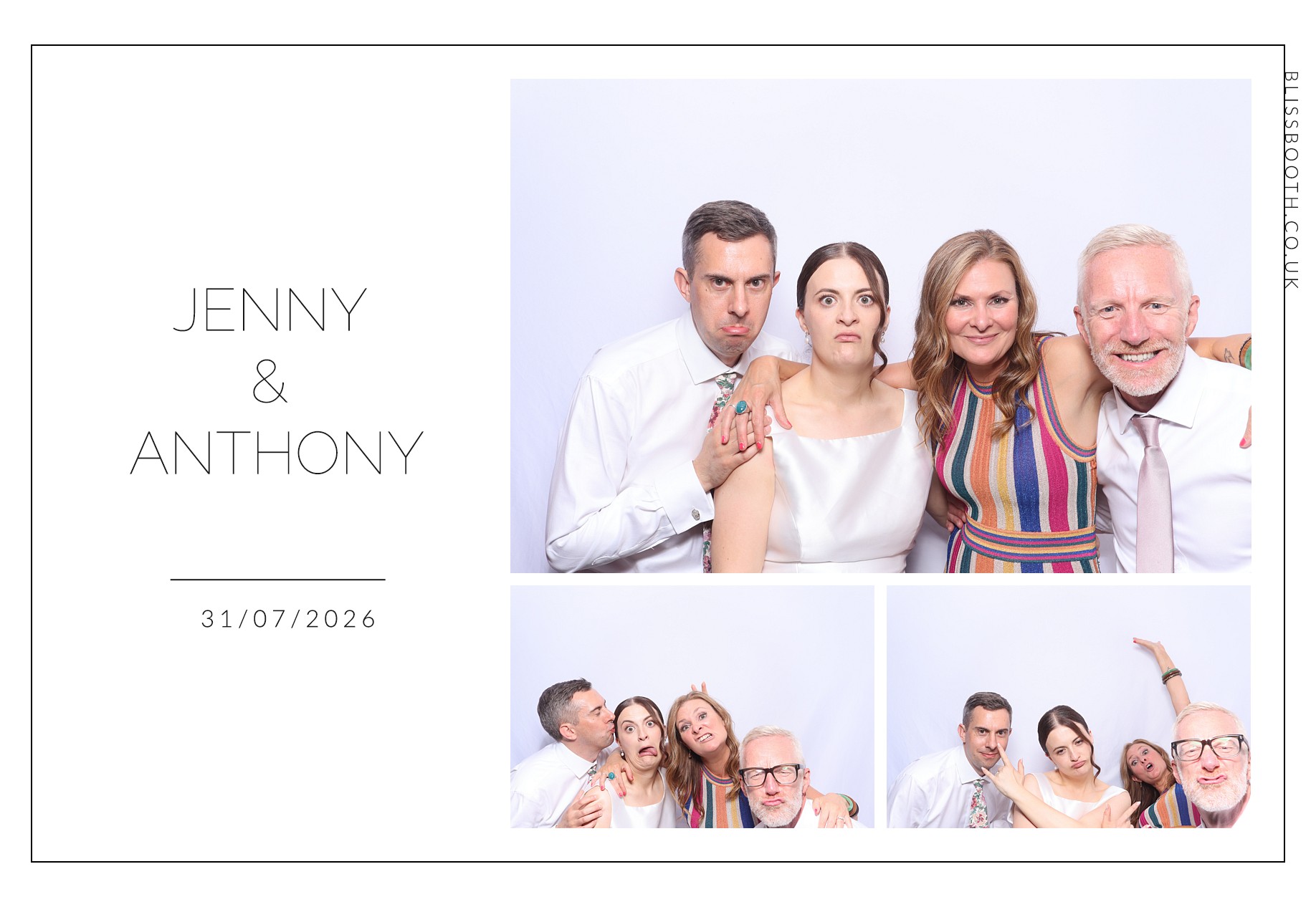 Jenny and Anthony | View more photos from the event at gallery.blissbooth.co.uk/u/BlissBooth/Jenny-and-Anthony