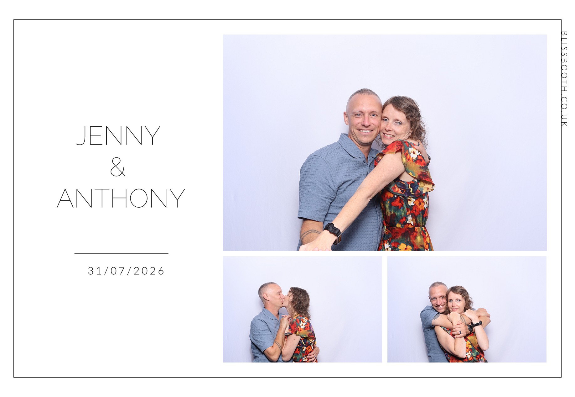 Jenny and Anthony | View more photos from the event at gallery.blissbooth.co.uk/u/BlissBooth/Jenny-and-Anthony