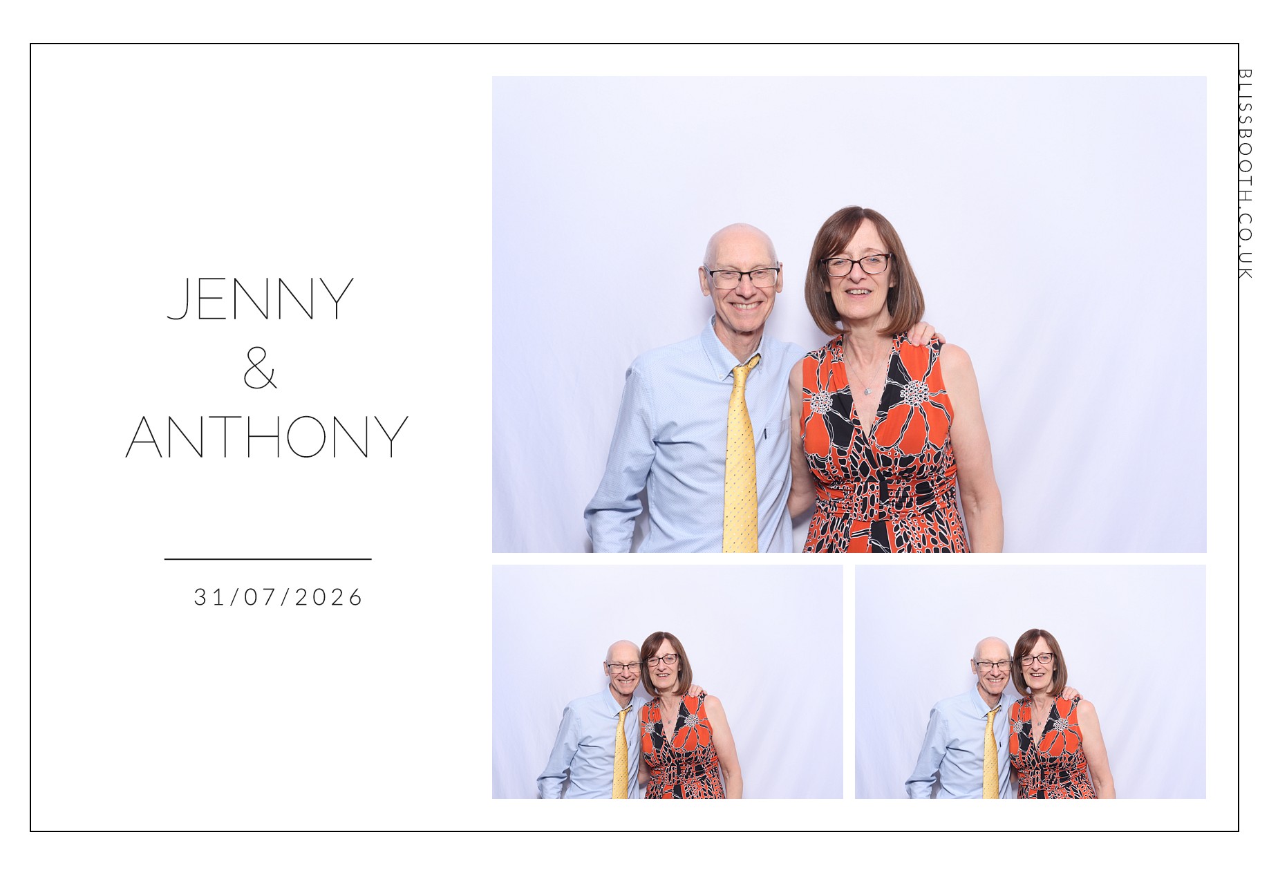 Jenny and Anthony | View more photos from the event at gallery.blissbooth.co.uk/u/BlissBooth/Jenny-and-Anthony