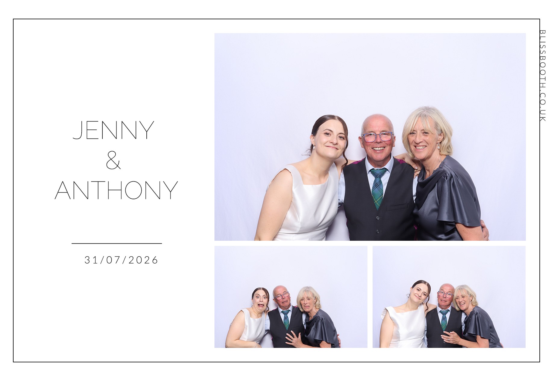Jenny and Anthony | View more photos from the event at gallery.blissbooth.co.uk/u/BlissBooth/Jenny-and-Anthony
