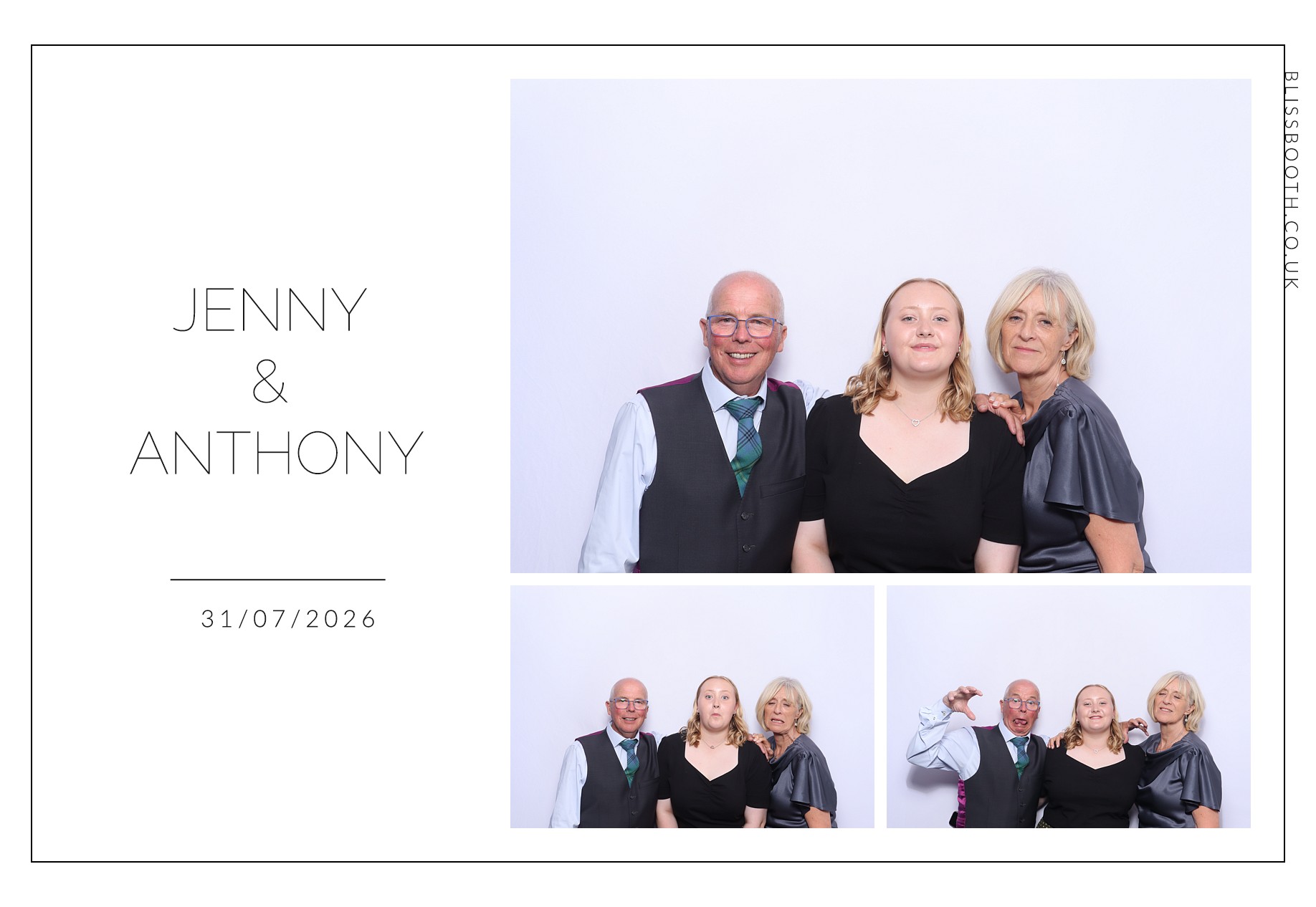 Jenny and Anthony | View more photos from the event at gallery.blissbooth.co.uk/u/BlissBooth/Jenny-and-Anthony