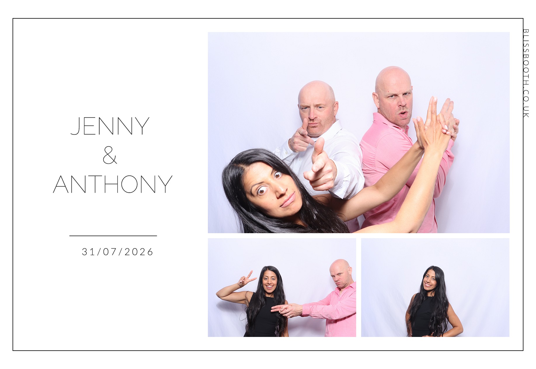 Jenny and Anthony | View more photos from the event at gallery.blissbooth.co.uk/u/BlissBooth/Jenny-and-Anthony