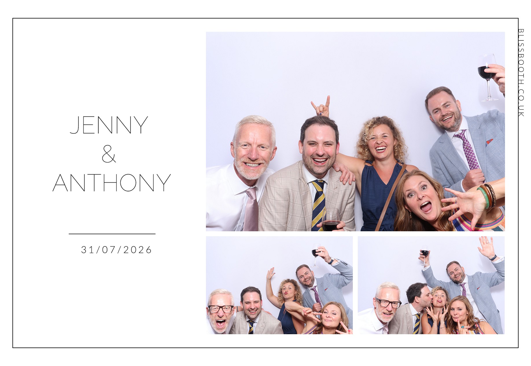 Jenny and Anthony | View more photos from the event at gallery.blissbooth.co.uk/u/BlissBooth/Jenny-and-Anthony