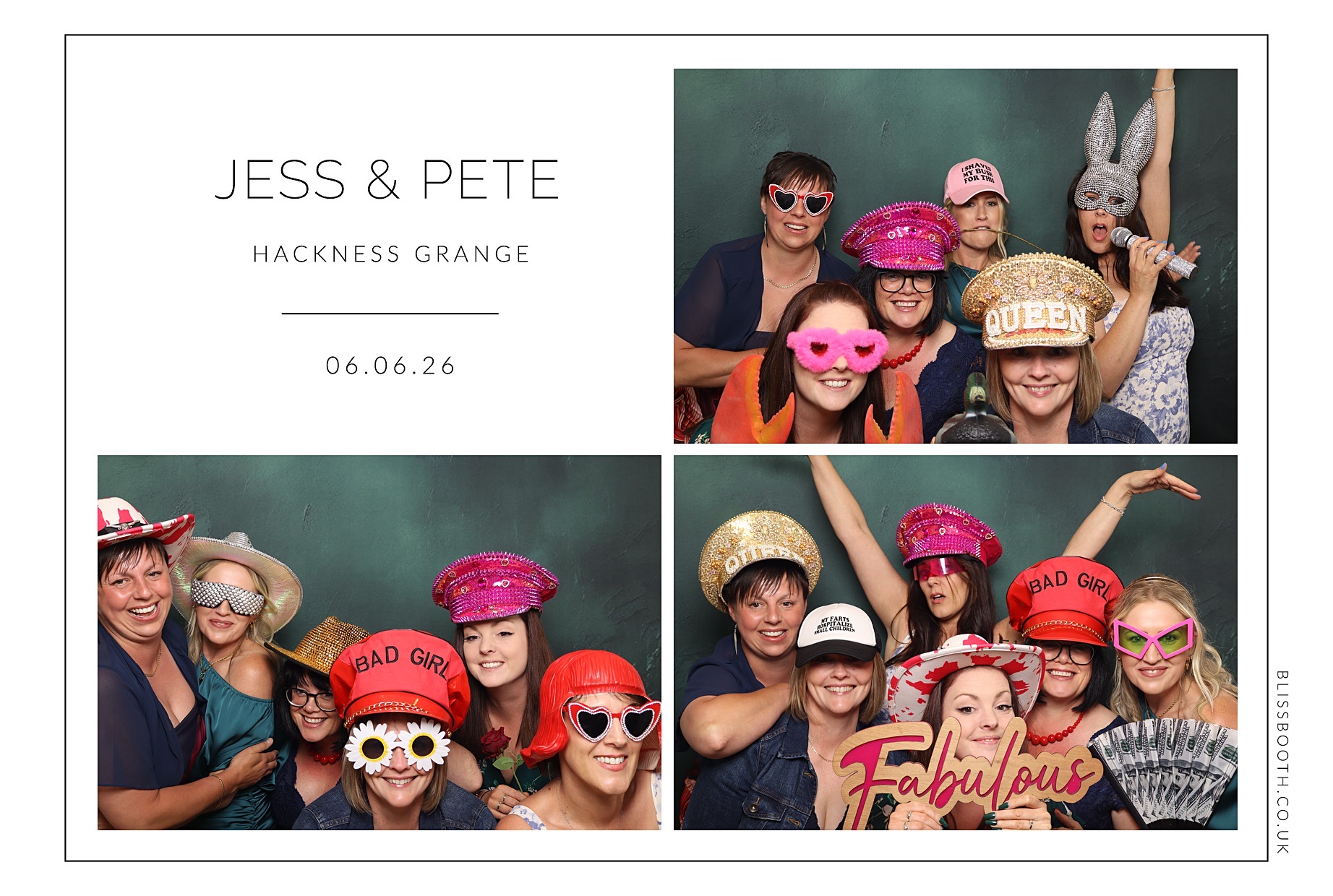 Jess and Pete | View more photos from the event at gallery.blissbooth.co.uk/u/BlissBooth/Jess-and-Pete