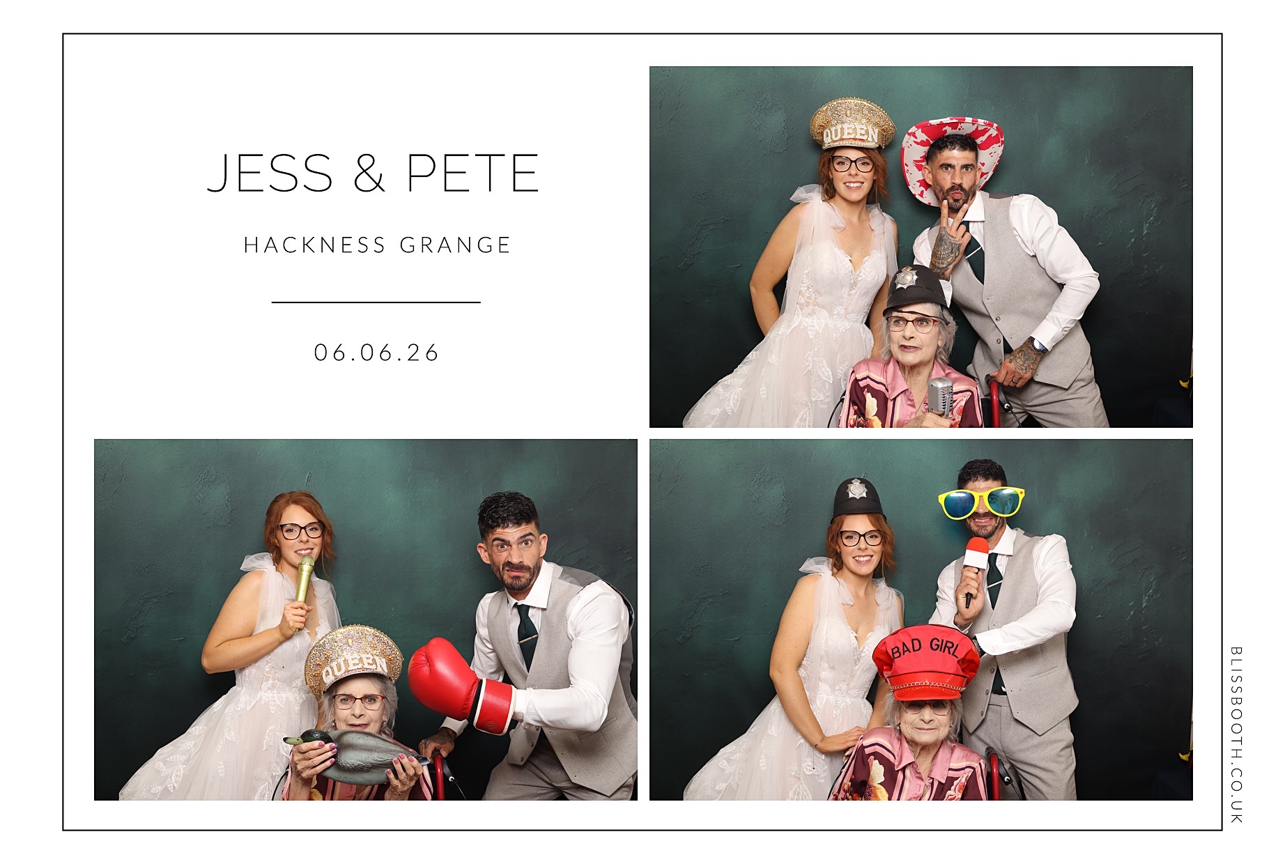Jess and Pete | View more photos from the event at gallery.blissbooth.co.uk/u/BlissBooth/Jess-and-Pete