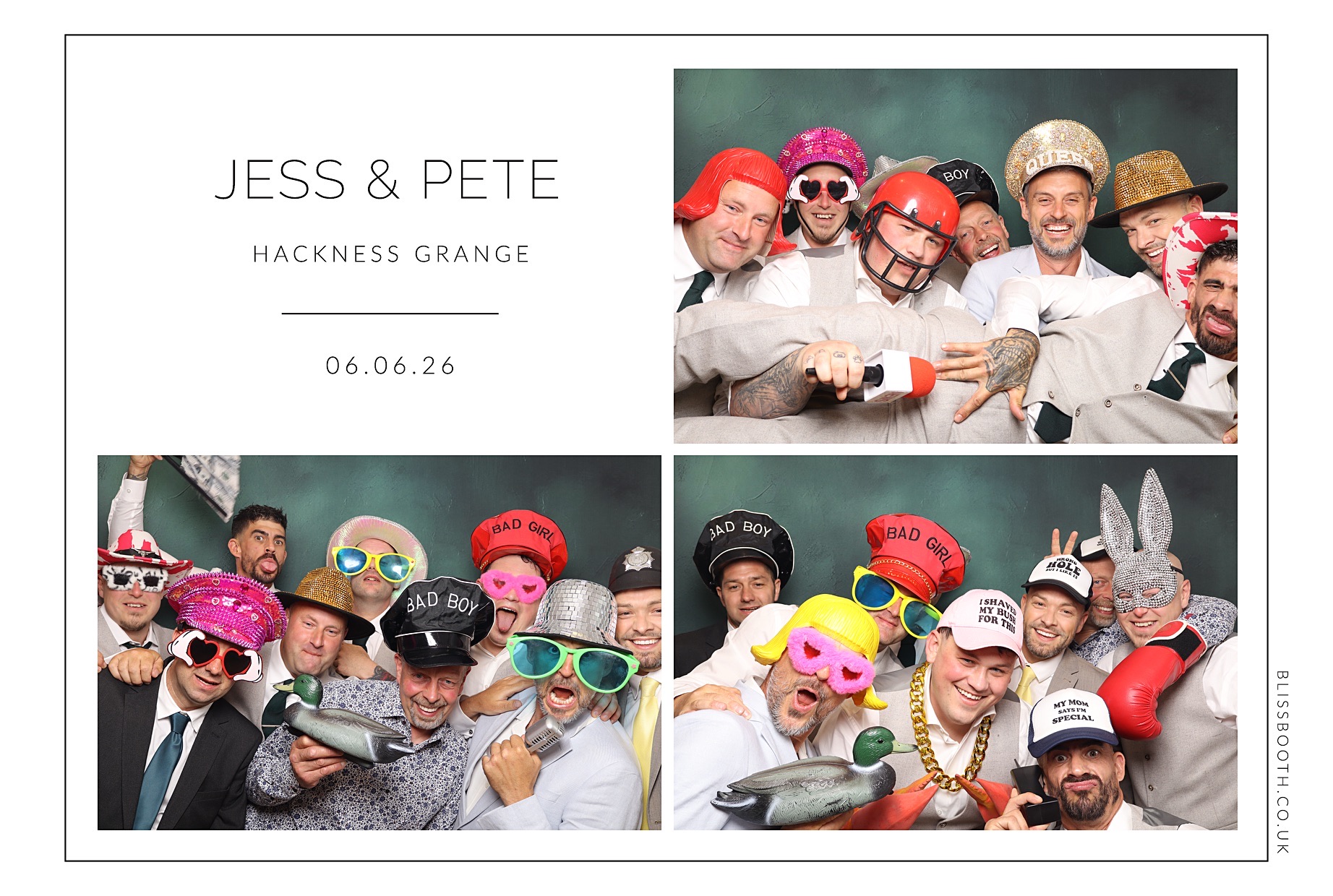 Jess and Pete | View more photos from the event at gallery.blissbooth.co.uk/u/BlissBooth/Jess-and-Pete