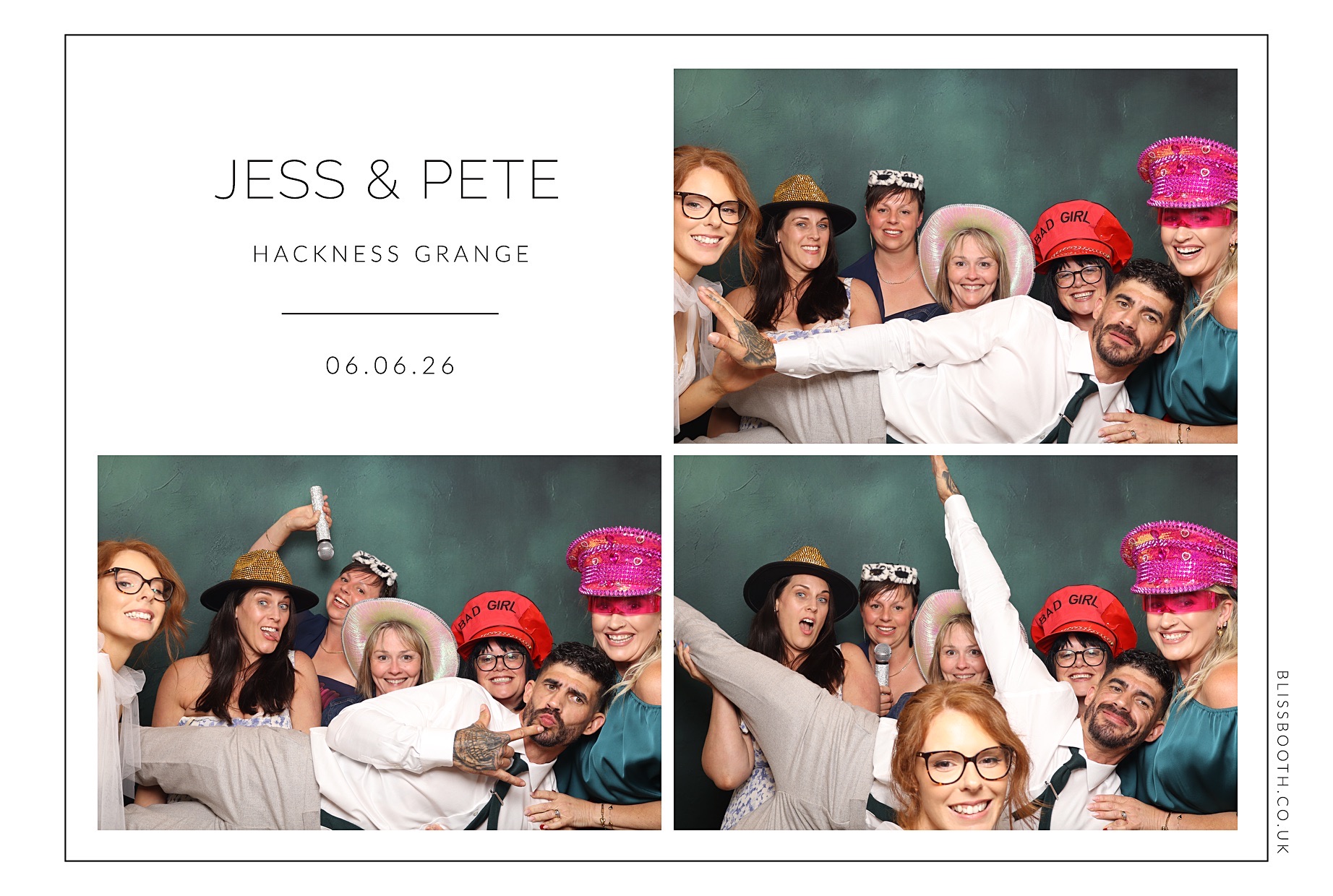 Jess and Pete | View more photos from the event at gallery.blissbooth.co.uk/u/BlissBooth/Jess-and-Pete