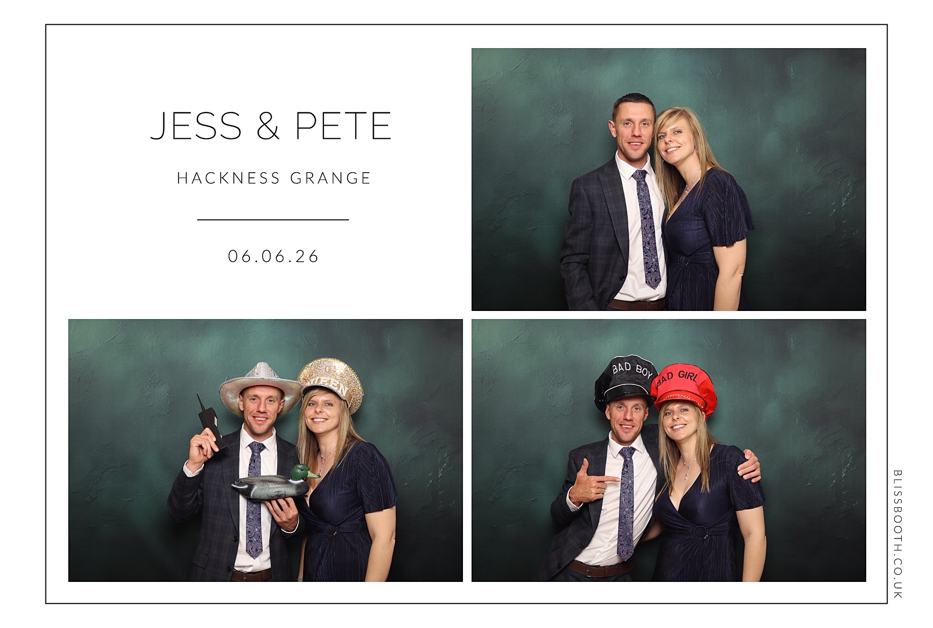 Jess and Pete | View more photos from the event at gallery.blissbooth.co.uk/u/BlissBooth/Jess-and-Pete