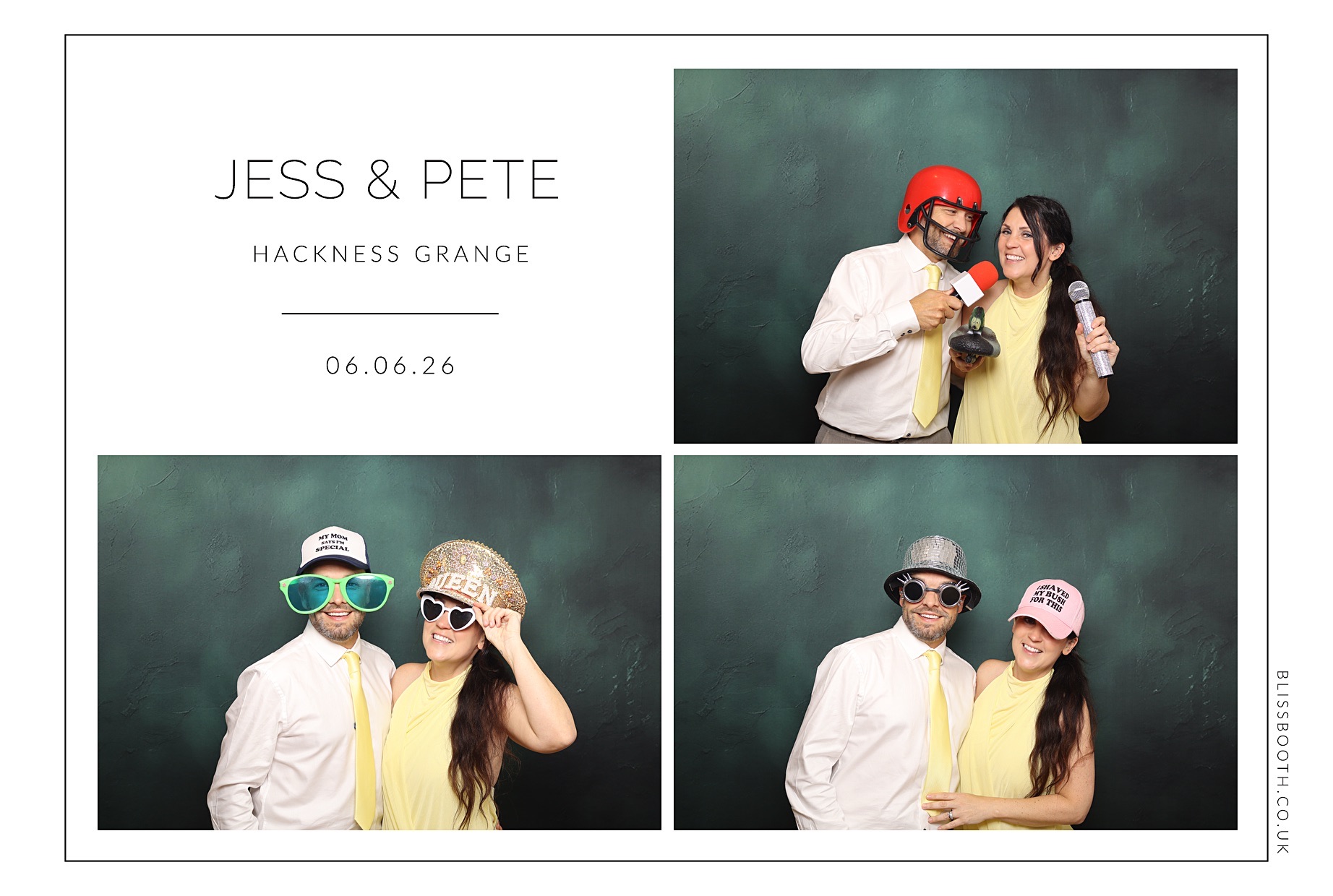Jess and Pete | View more photos from the event at gallery.blissbooth.co.uk/u/BlissBooth/Jess-and-Pete