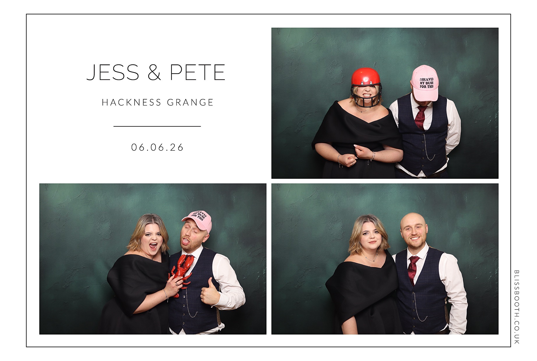 Jess and Pete | View more photos from the event at gallery.blissbooth.co.uk/u/BlissBooth/Jess-and-Pete