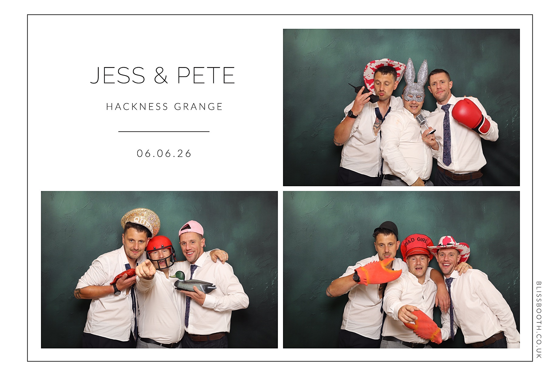 Jess and Pete | View more photos from the event at gallery.blissbooth.co.uk/u/BlissBooth/Jess-and-Pete