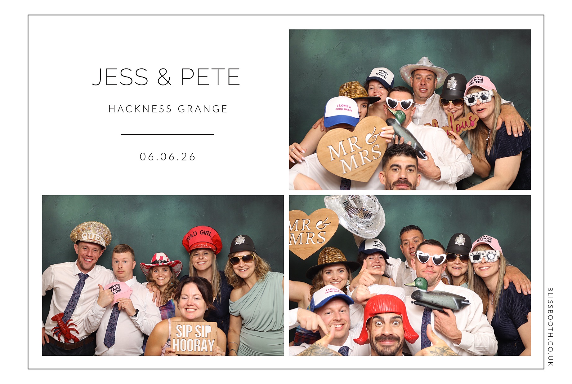 Jess and Pete | View more photos from the event at gallery.blissbooth.co.uk/u/BlissBooth/Jess-and-Pete