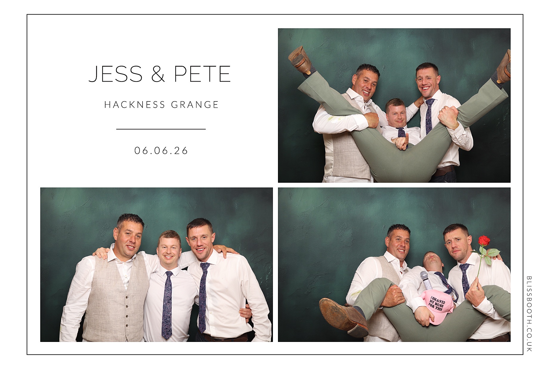 Jess and Pete | View more photos from the event at gallery.blissbooth.co.uk/u/BlissBooth/Jess-and-Pete