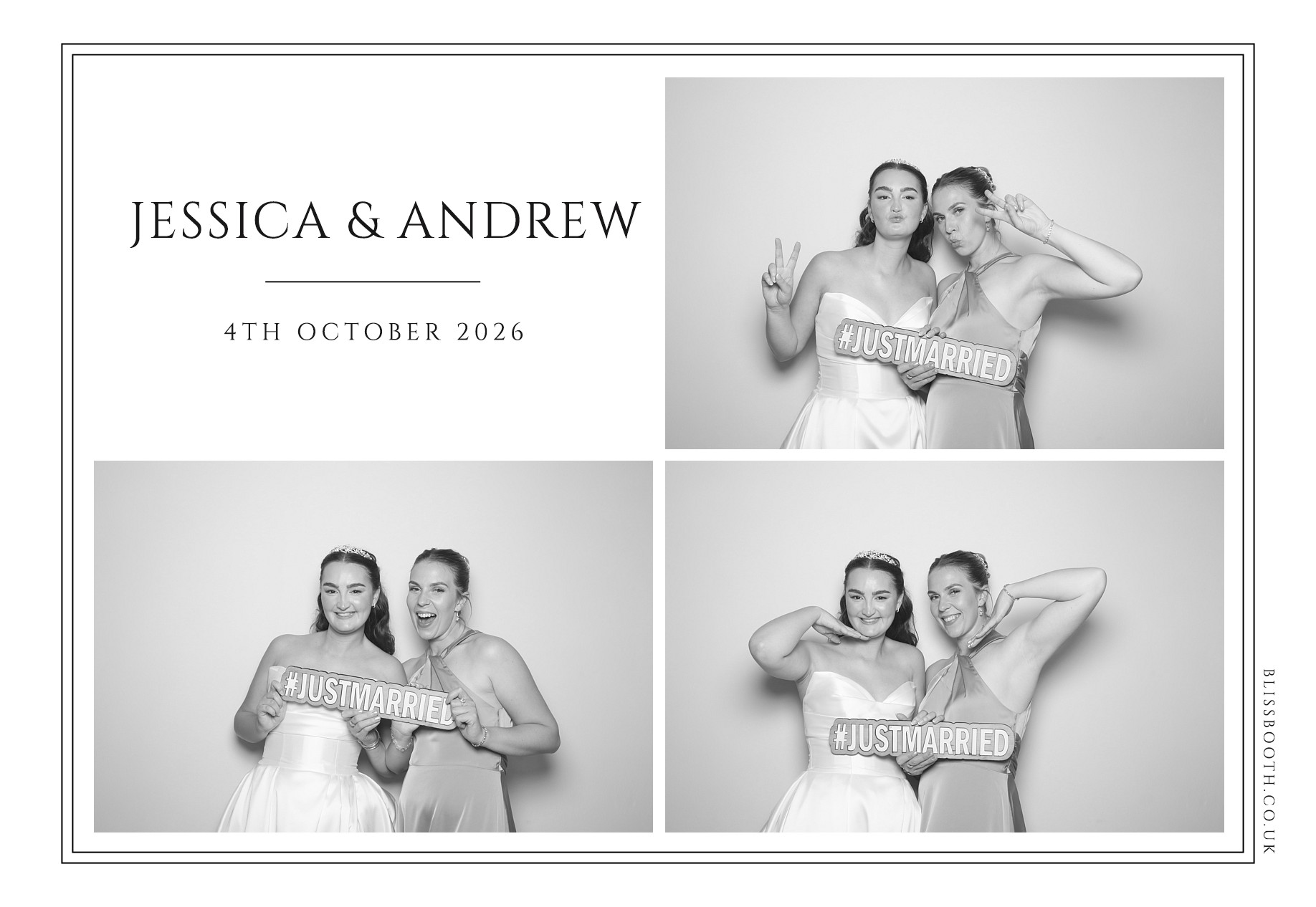 Jessica and Andrew | View more photos from the event at gallery.blissbooth.co.uk/u/BlissBooth/Jessica-and-Andrew