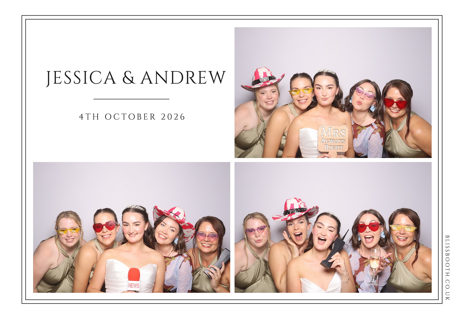 Jessica and Andrew | View more photos from the event at gallery.blissbooth.co.uk/u/BlissBooth/Jessica-and-Andrew