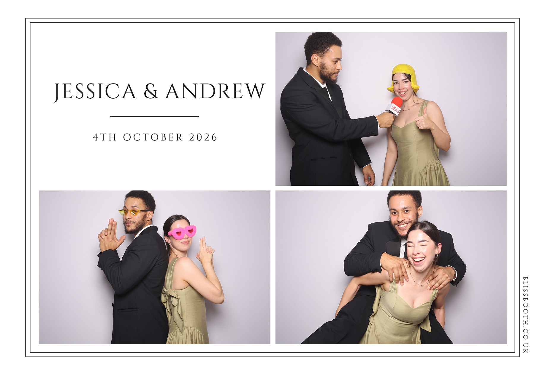 Jessica and Andrew | View more photos from the event at gallery.blissbooth.co.uk/u/BlissBooth/Jessica-and-Andrew