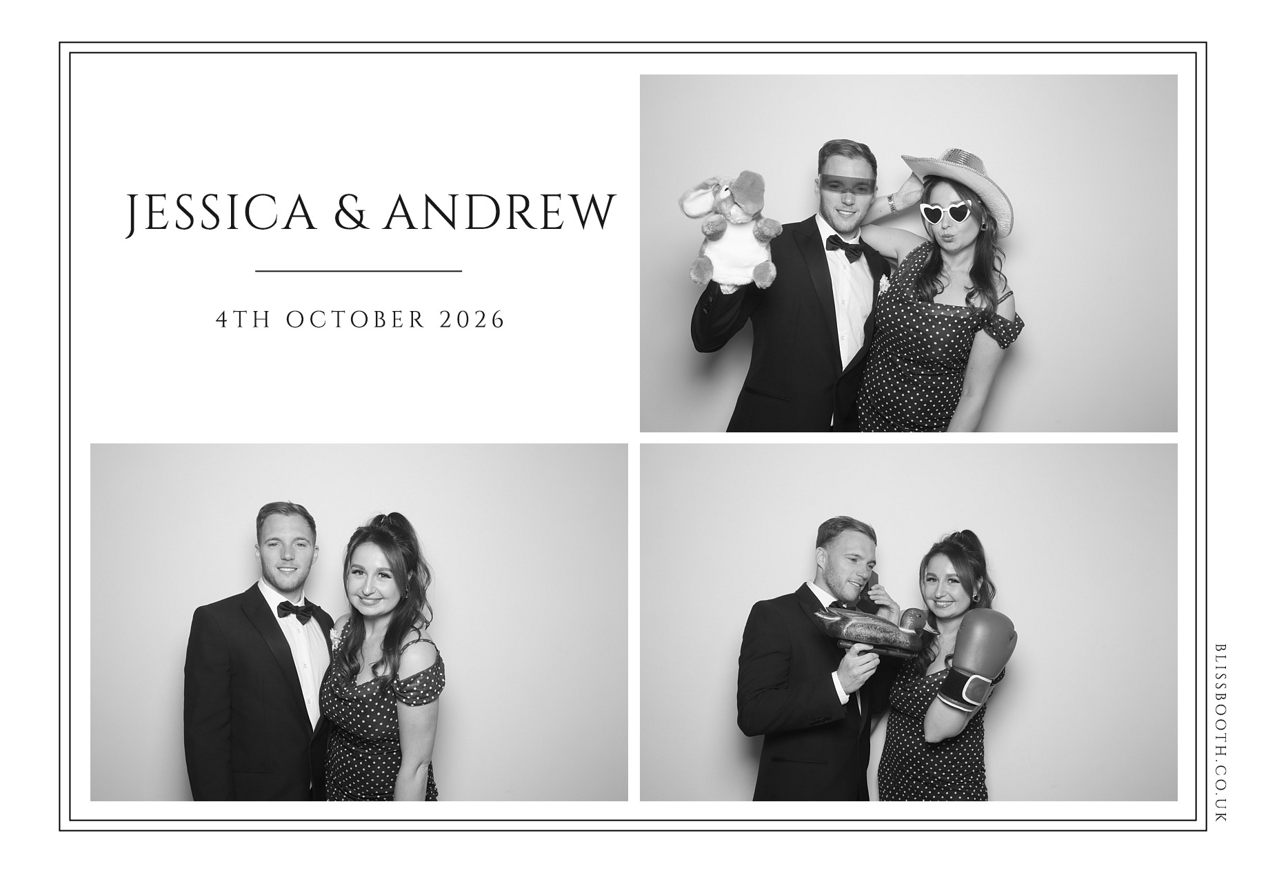 Jessica and Andrew | View more photos from the event at gallery.blissbooth.co.uk/u/BlissBooth/Jessica-and-Andrew