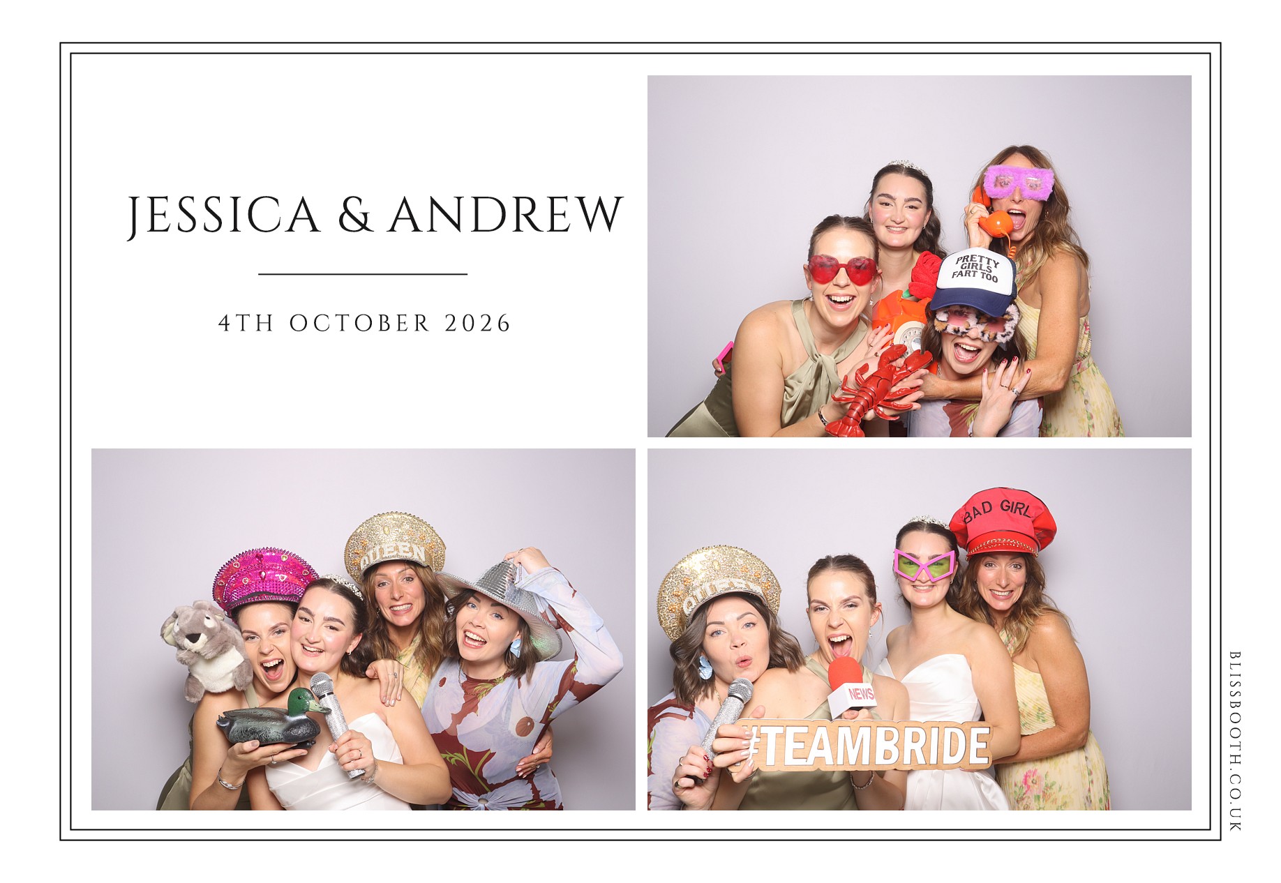 Jessica and Andrew | View more photos from the event at gallery.blissbooth.co.uk/u/BlissBooth/Jessica-and-Andrew