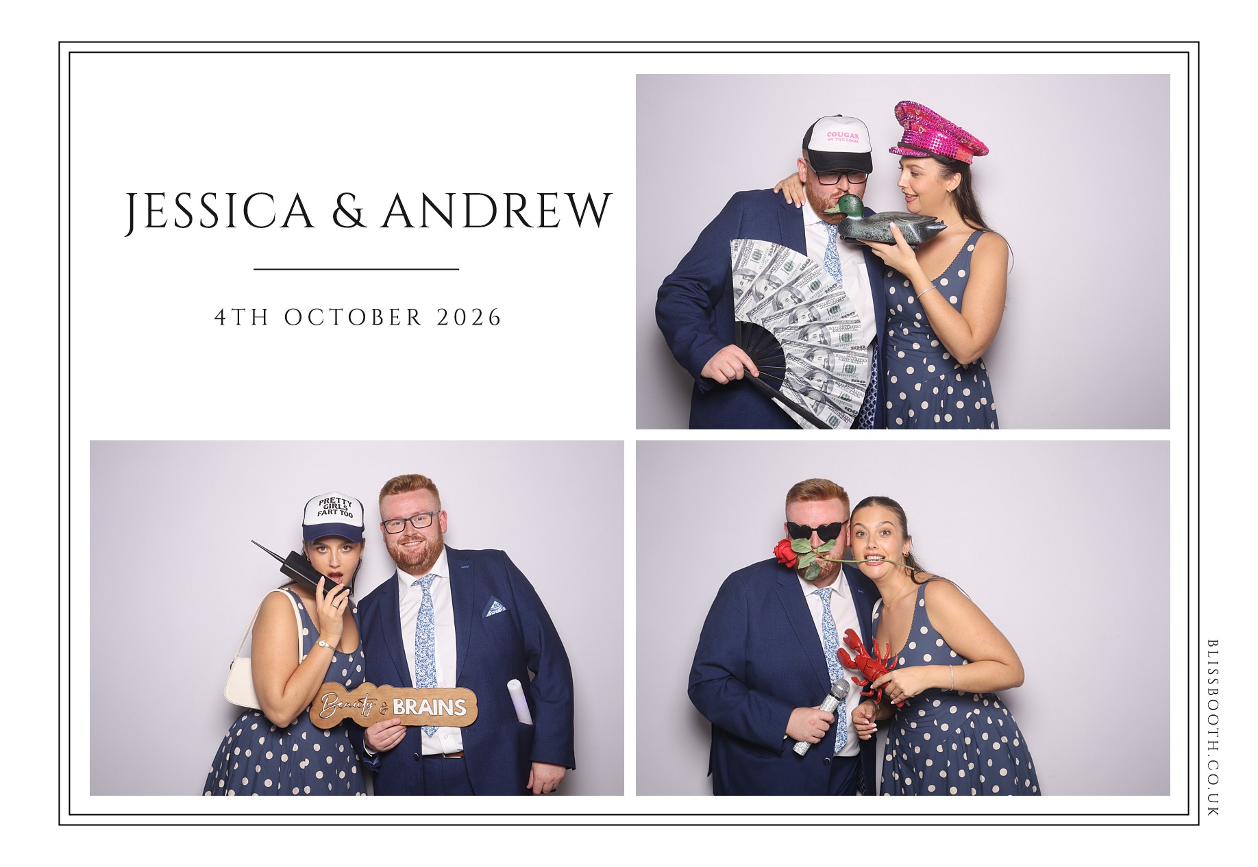 Jessica and Andrew | View more photos from the event at gallery.blissbooth.co.uk/u/BlissBooth/Jessica-and-Andrew