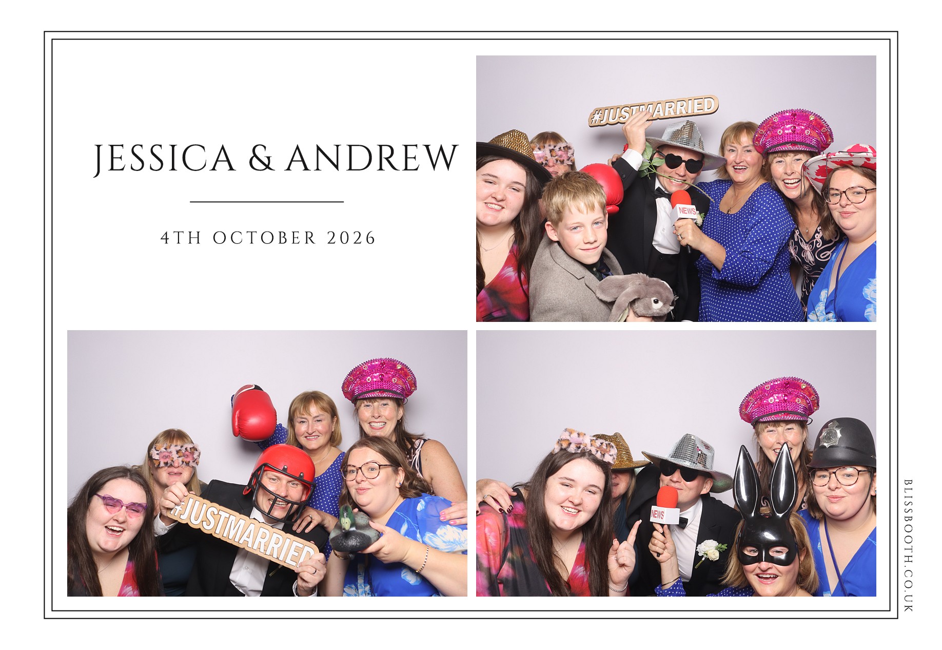 Jessica and Andrew | View more photos from the event at gallery.blissbooth.co.uk/u/BlissBooth/Jessica-and-Andrew
