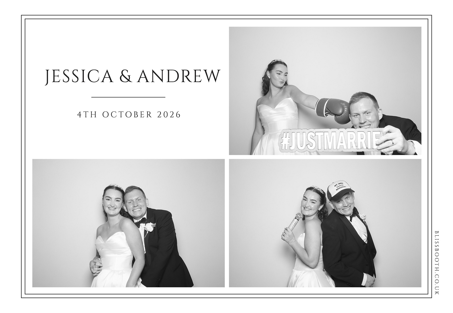 Jessica and Andrew | View more photos from the event at gallery.blissbooth.co.uk/u/BlissBooth/Jessica-and-Andrew