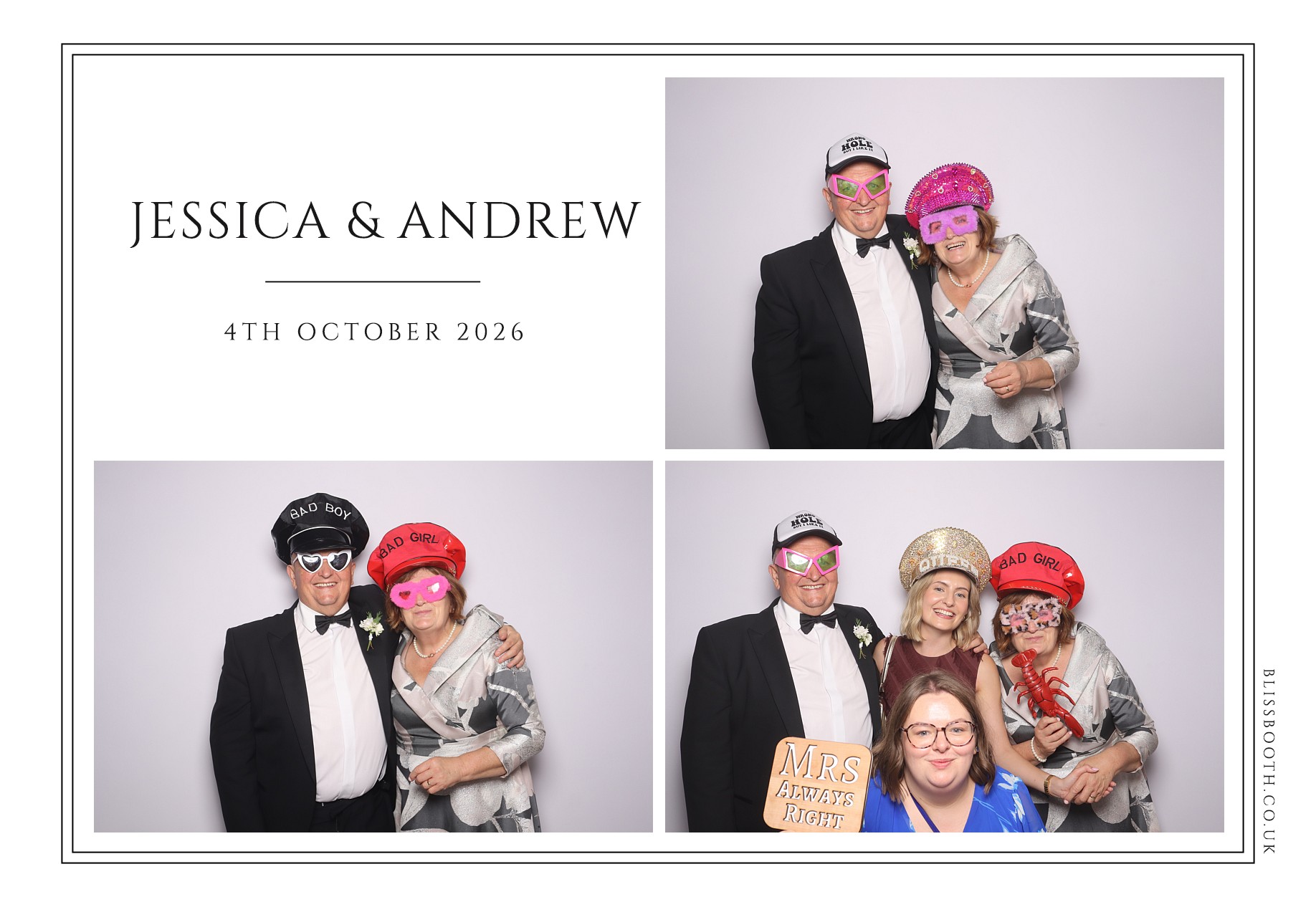 Jessica and Andrew | View more photos from the event at gallery.blissbooth.co.uk/u/BlissBooth/Jessica-and-Andrew