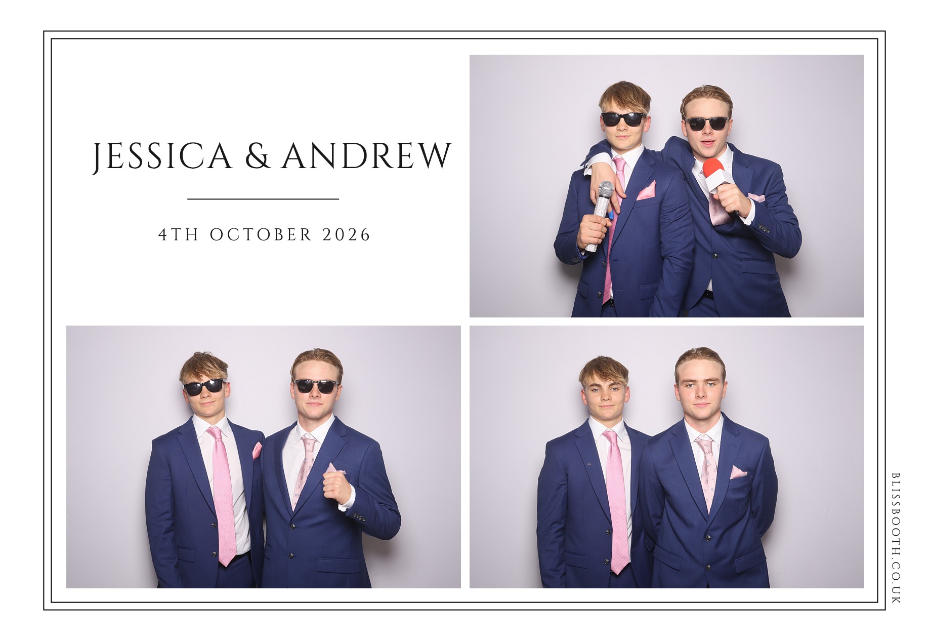 Jessica and Andrew | View more photos from the event at gallery.blissbooth.co.uk/u/BlissBooth/Jessica-and-Andrew