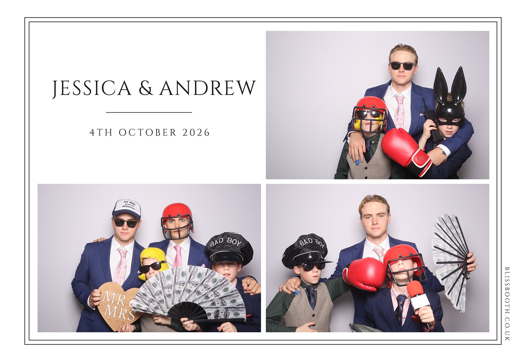 Jessica and Andrew | View more photos from the event at gallery.blissbooth.co.uk/u/BlissBooth/Jessica-and-Andrew