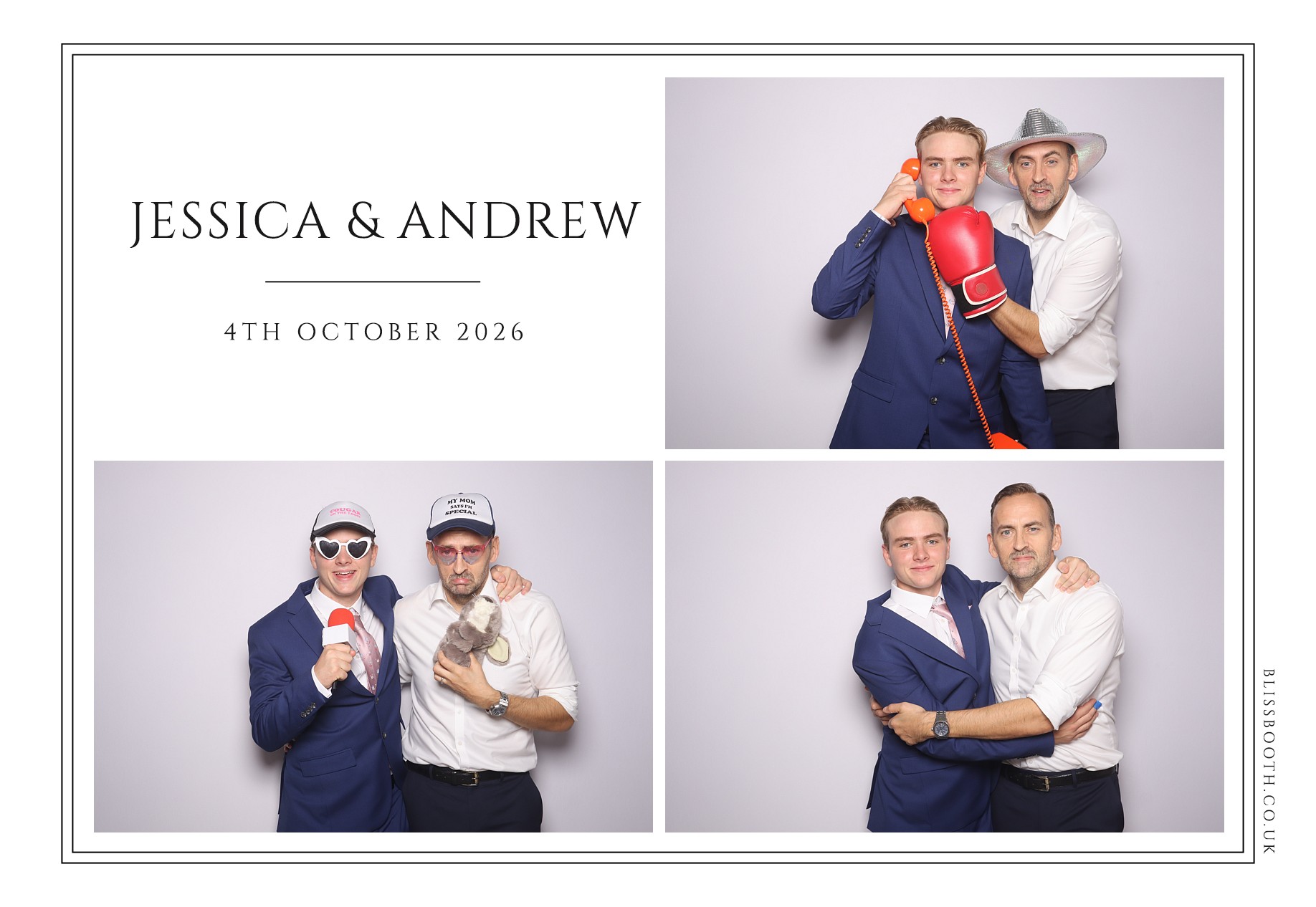 Jessica and Andrew | View more photos from the event at gallery.blissbooth.co.uk/u/BlissBooth/Jessica-and-Andrew