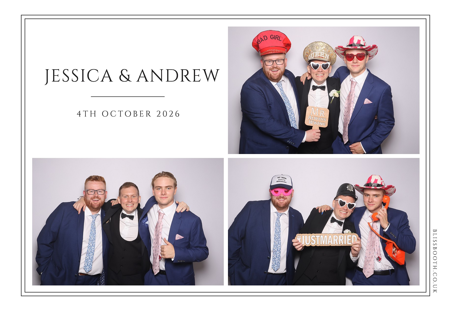 Jessica and Andrew | View more photos from the event at gallery.blissbooth.co.uk/u/BlissBooth/Jessica-and-Andrew