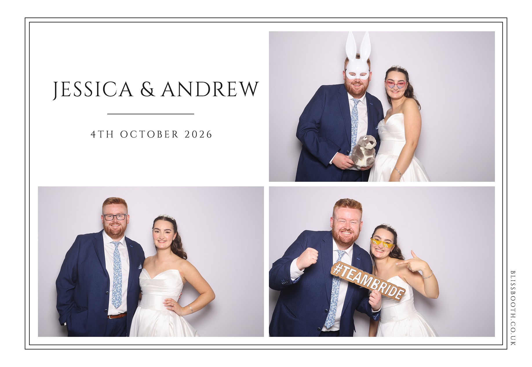 Jessica and Andrew | View more photos from the event at gallery.blissbooth.co.uk/u/BlissBooth/Jessica-and-Andrew