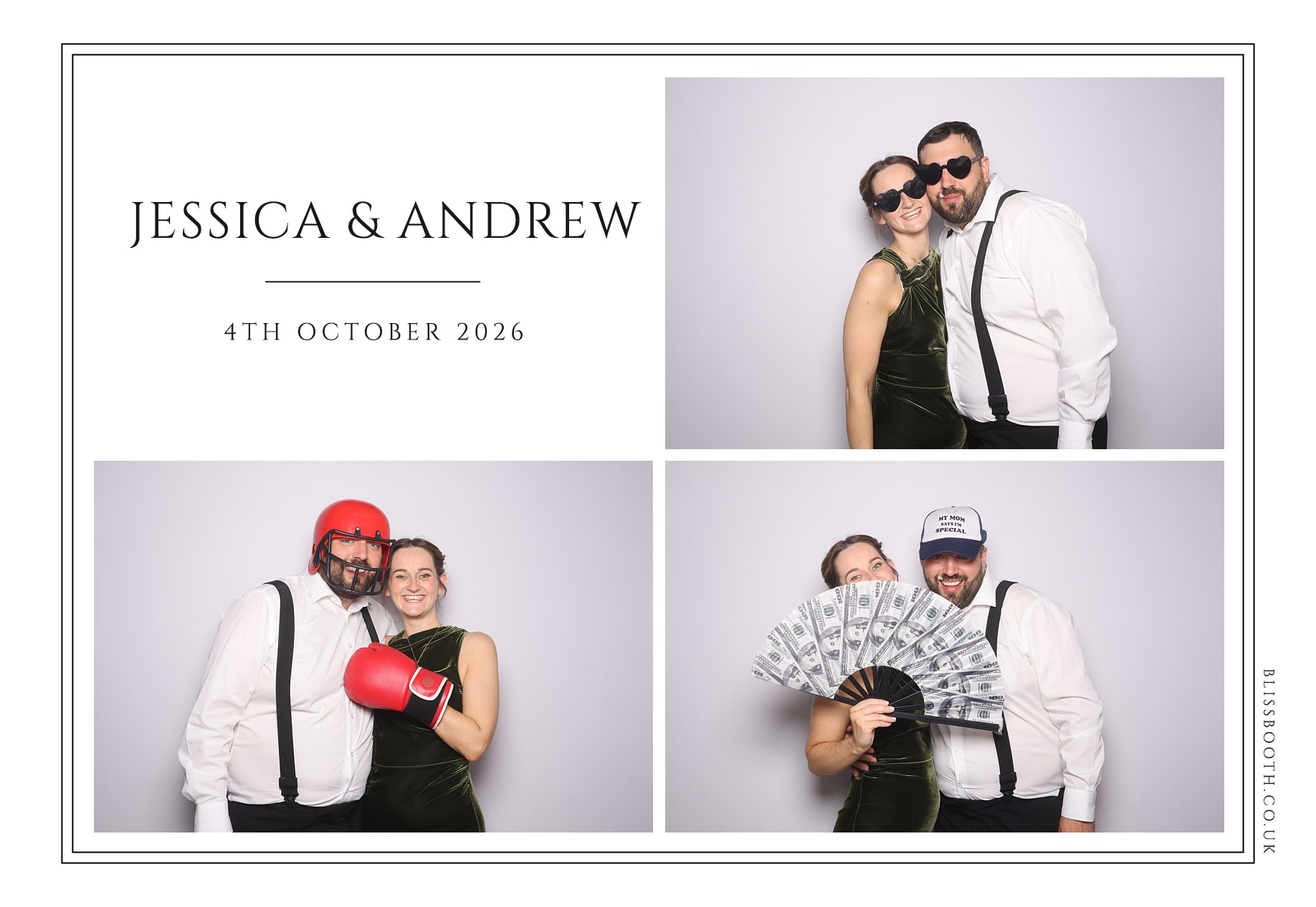 Jessica and Andrew | View more photos from the event at gallery.blissbooth.co.uk/u/BlissBooth/Jessica-and-Andrew