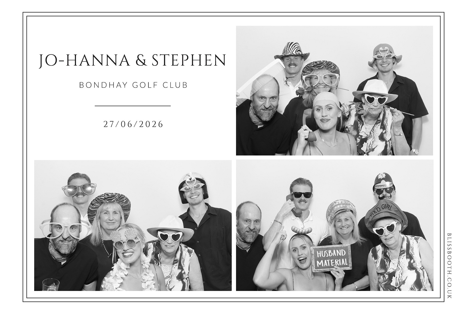 Jo-Hanna and Stephen | View more photos from the event at gallery.blissbooth.co.uk/u/BlissBooth/Jo-Hanna-and-Stephen