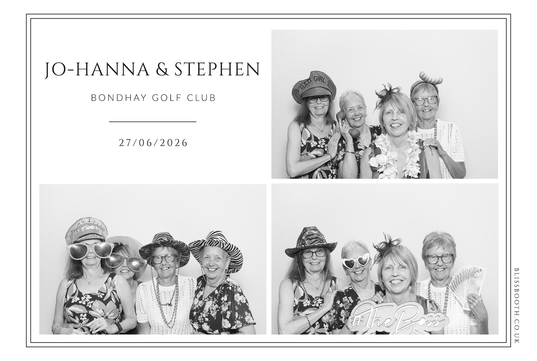 Jo-Hanna and Stephen | View more photos from the event at gallery.blissbooth.co.uk/u/BlissBooth/Jo-Hanna-and-Stephen