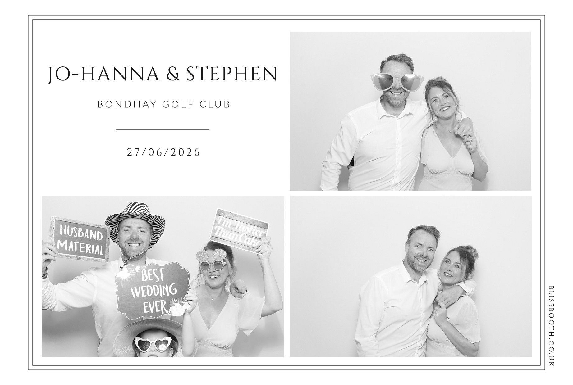 Jo-Hanna and Stephen | View more photos from the event at gallery.blissbooth.co.uk/u/BlissBooth/Jo-Hanna-and-Stephen