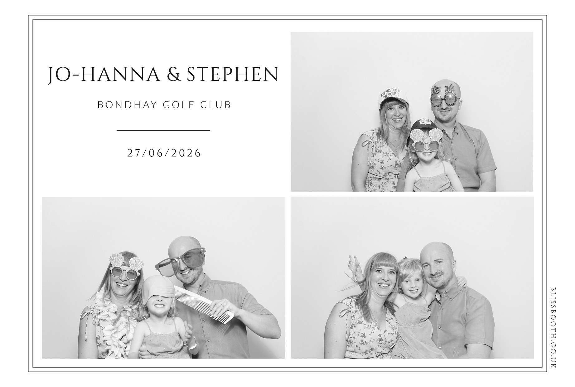 Jo-Hanna and Stephen | View more photos from the event at gallery.blissbooth.co.uk/u/BlissBooth/Jo-Hanna-and-Stephen