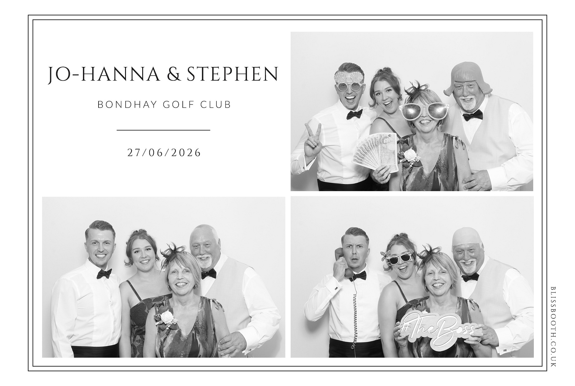 Jo-Hanna and Stephen | View more photos from the event at gallery.blissbooth.co.uk/u/BlissBooth/Jo-Hanna-and-Stephen