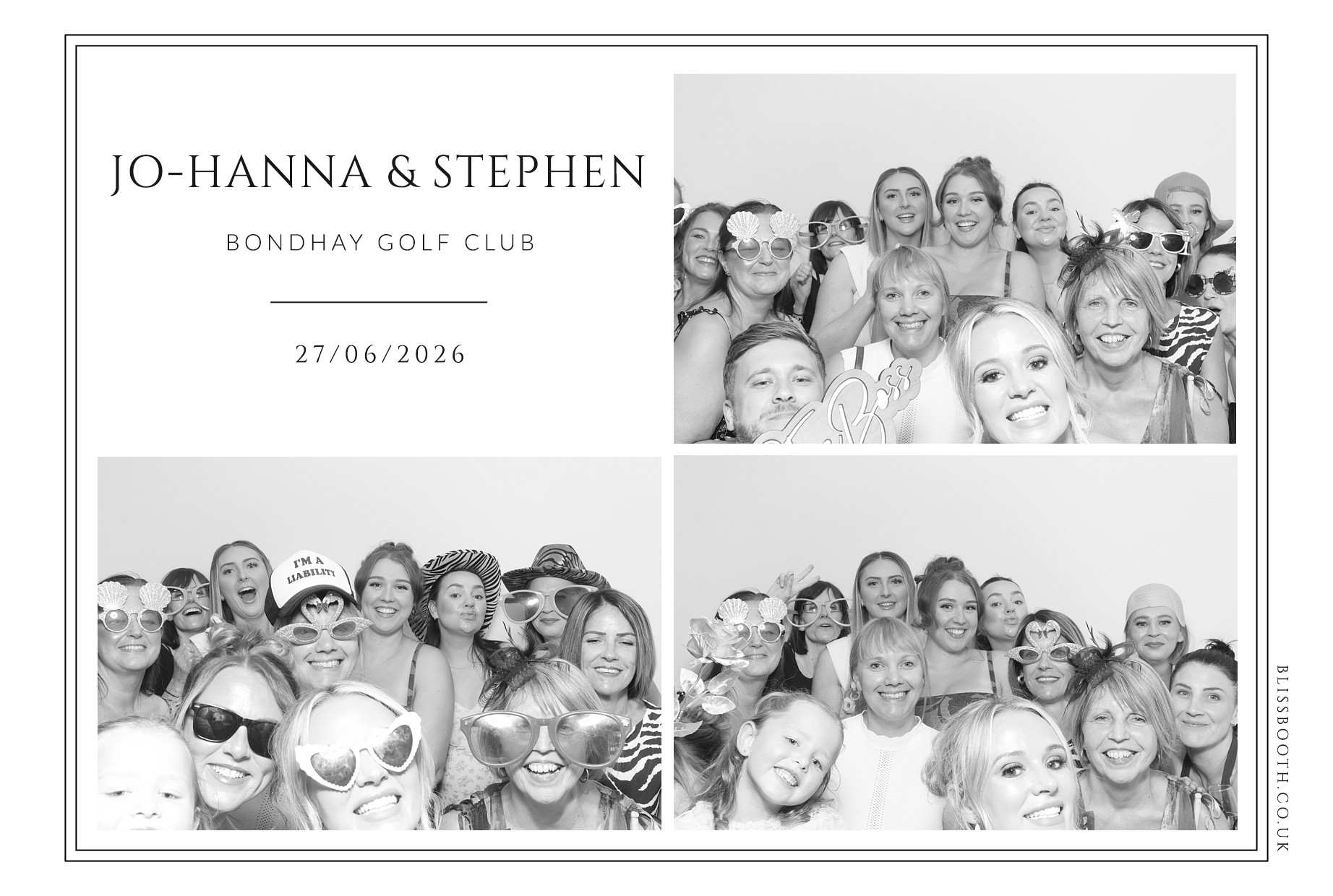 Jo-Hanna and Stephen | View more photos from the event at gallery.blissbooth.co.uk/u/BlissBooth/Jo-Hanna-and-Stephen