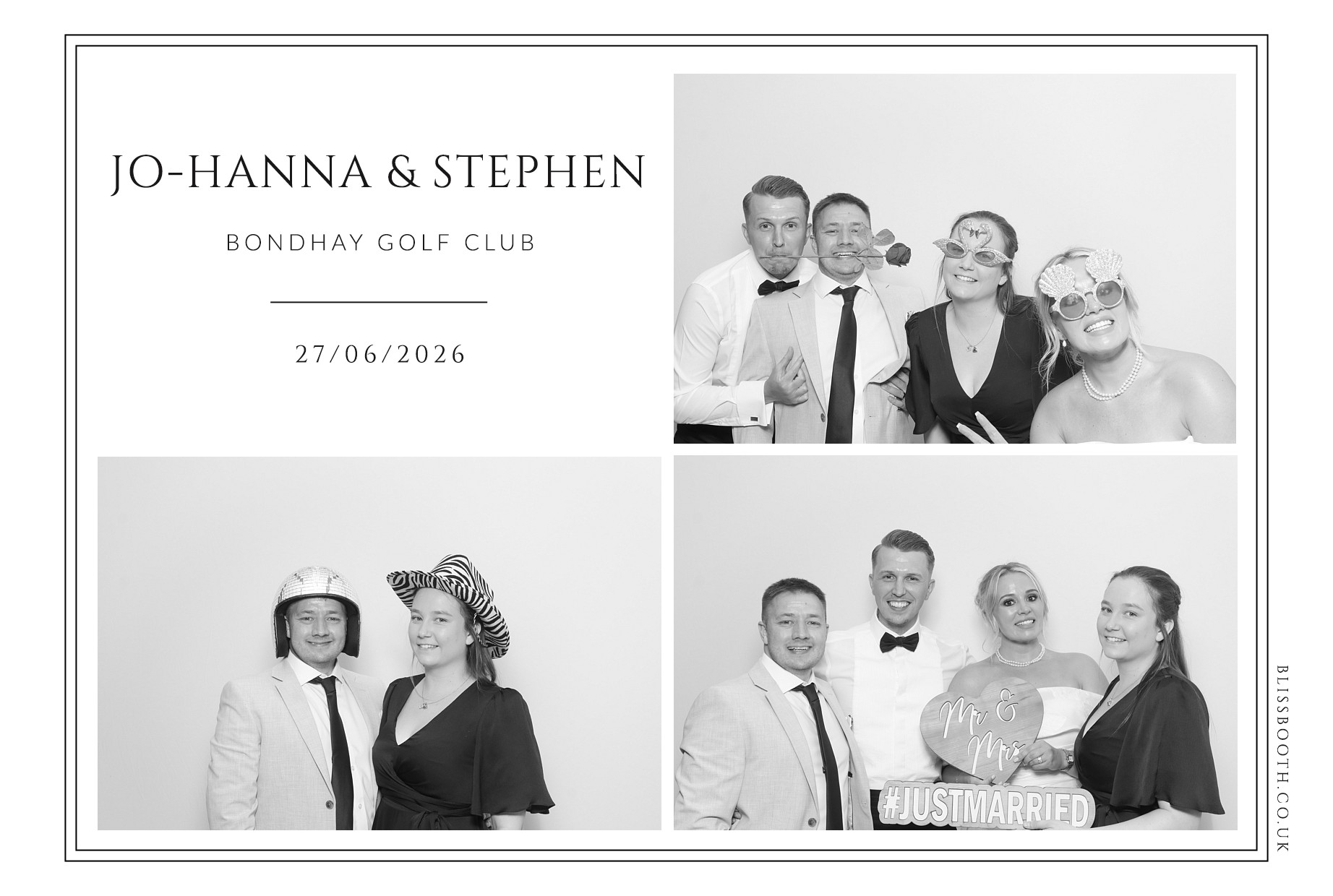 Jo-Hanna and Stephen | View more photos from the event at gallery.blissbooth.co.uk/u/BlissBooth/Jo-Hanna-and-Stephen