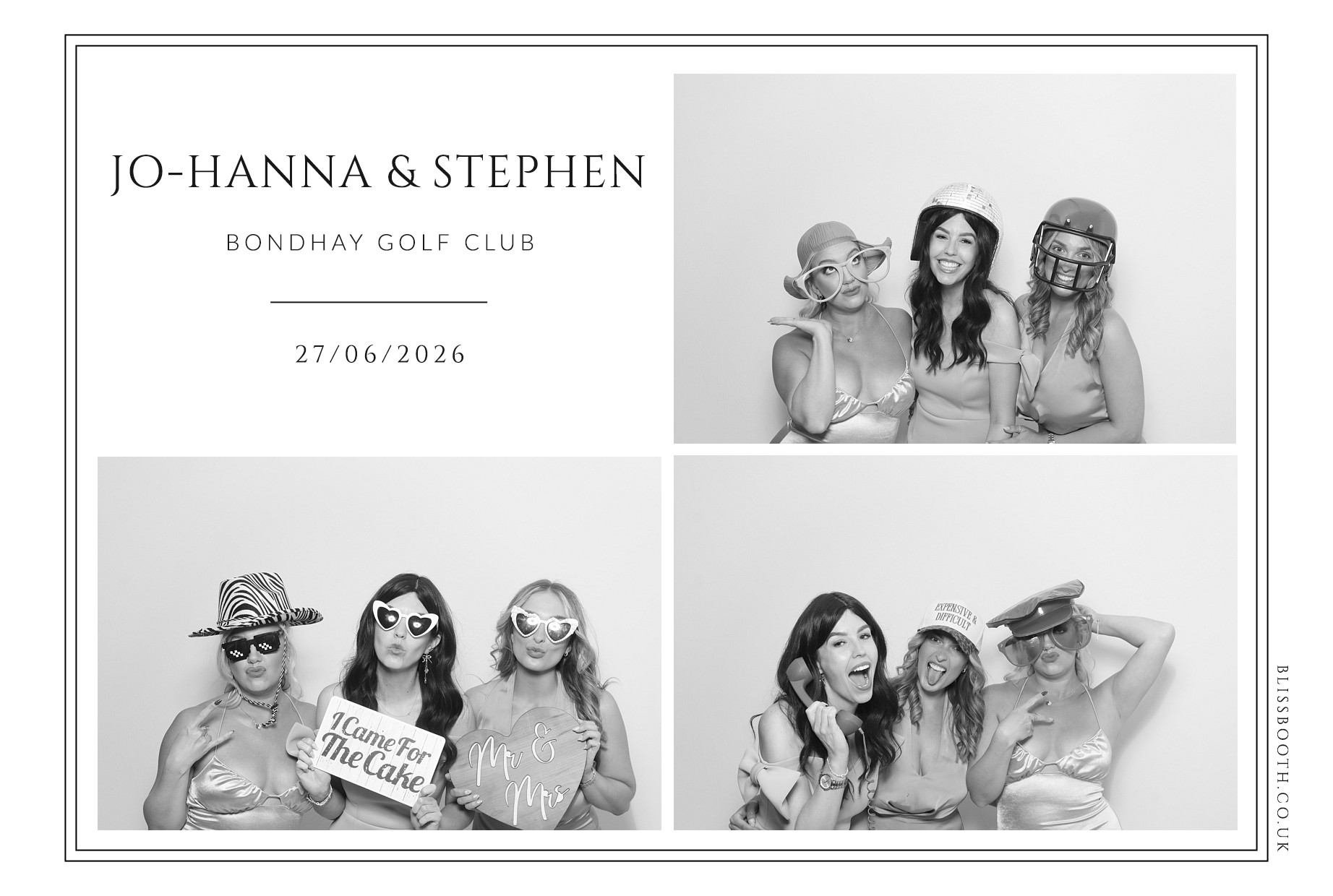 Jo-Hanna and Stephen | View more photos from the event at gallery.blissbooth.co.uk/u/BlissBooth/Jo-Hanna-and-Stephen