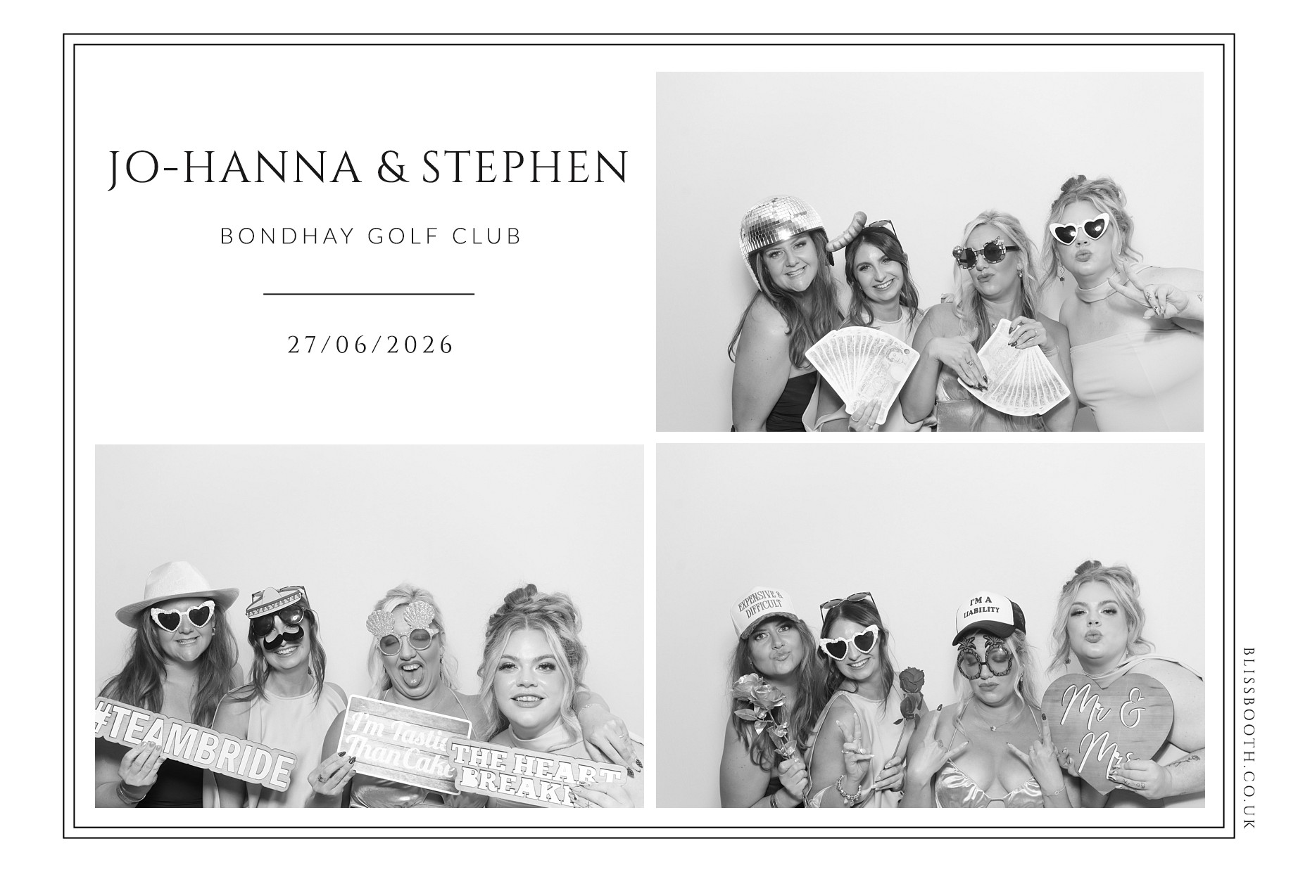 Jo-Hanna and Stephen | View more photos from the event at gallery.blissbooth.co.uk/u/BlissBooth/Jo-Hanna-and-Stephen
