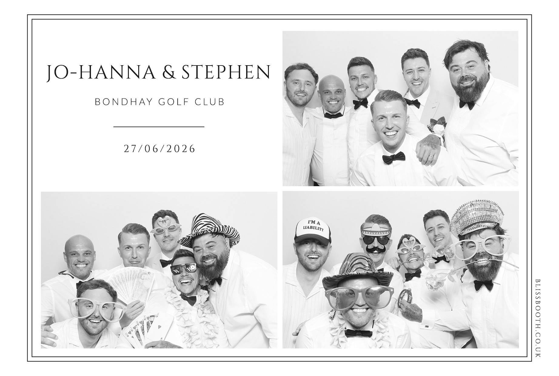 Jo-Hanna and Stephen | View more photos from the event at gallery.blissbooth.co.uk/u/BlissBooth/Jo-Hanna-and-Stephen