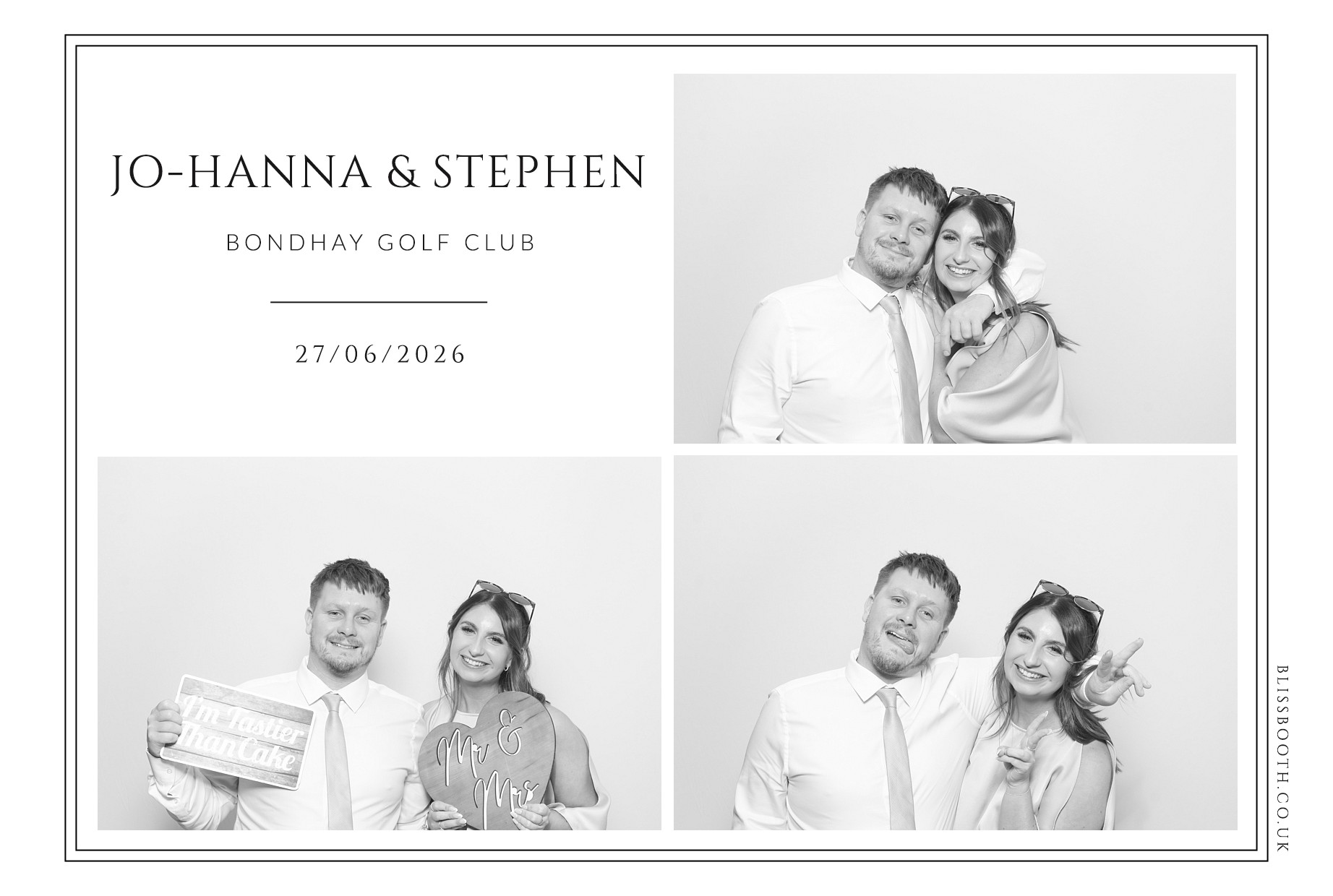 Jo-Hanna and Stephen | View more photos from the event at gallery.blissbooth.co.uk/u/BlissBooth/Jo-Hanna-and-Stephen