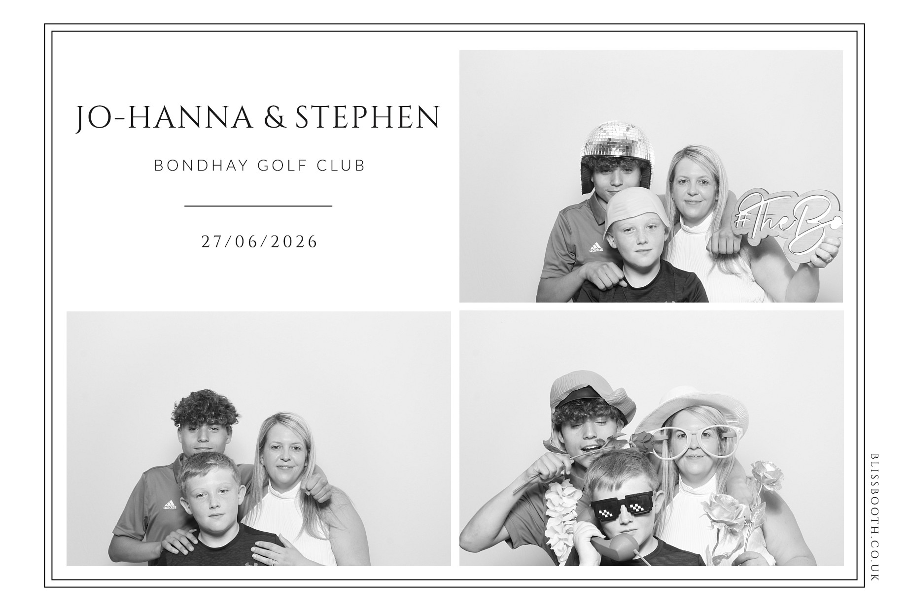 Jo-Hanna and Stephen | View more photos from the event at gallery.blissbooth.co.uk/u/BlissBooth/Jo-Hanna-and-Stephen
